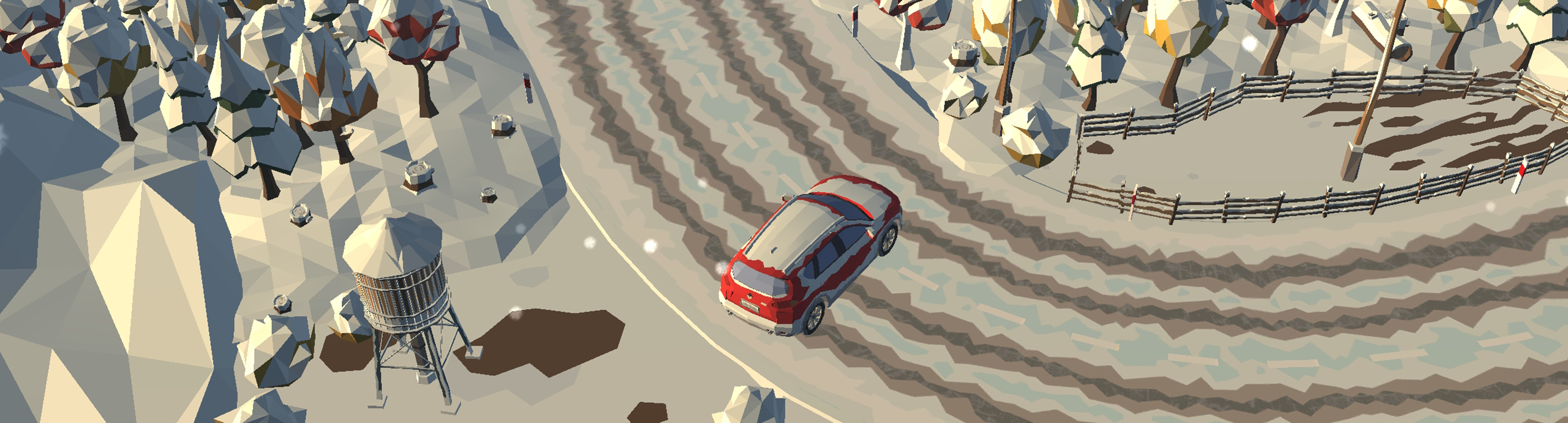 Samoch&oacute;d, kt&oacute;ry wpadł w poślizg, ponieważ jechał po oblodzonej nawierzchni ze zbyt dużą prędkością.