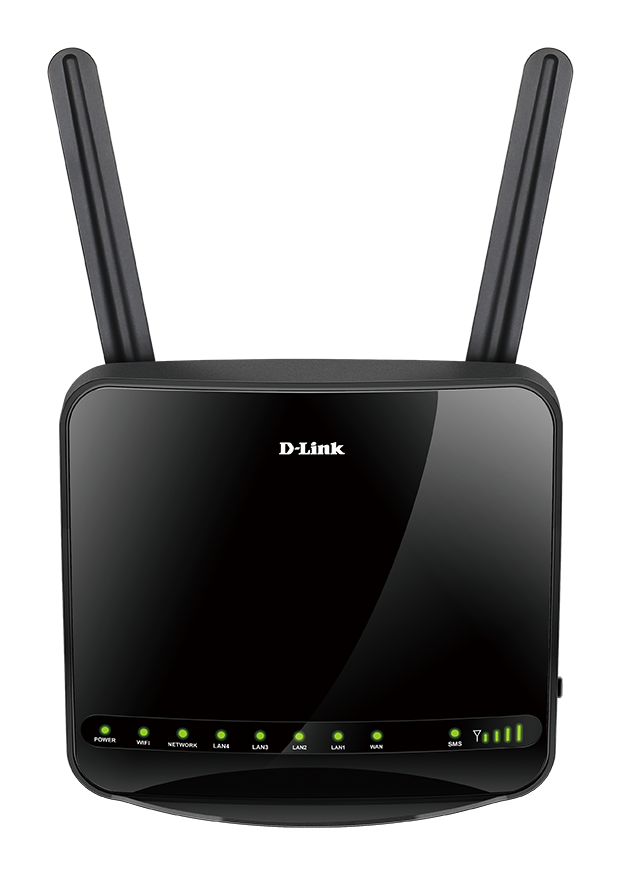 Router bezprzewodowy firmy D-Link.